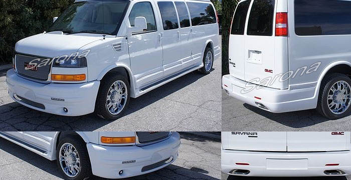 Custom Chevy Express Van  Short Wheel Base Body Kit (2003 - 2024) - $1450.00 (Part #CH-058-KT)